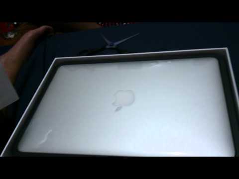 Unboxing MacBook Air Mid 2013 MD711 Haswell Intel 4th Gen Chipset