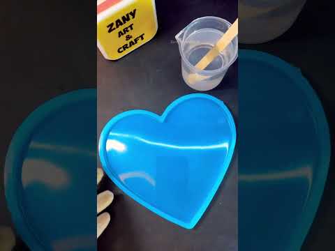 Trying Resin Art for the first time 😱💥 #shorts