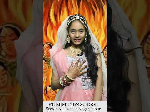 Role play of Rani Padmavati, The legendary Queen