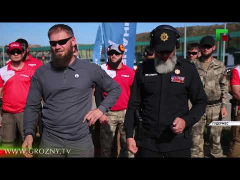 В Российском университете спецназа отметили победу Рамзана Кадырова на выборах