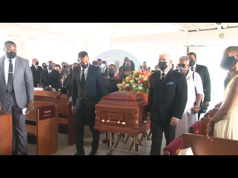 Dr. Hugh Sealy laid to rest