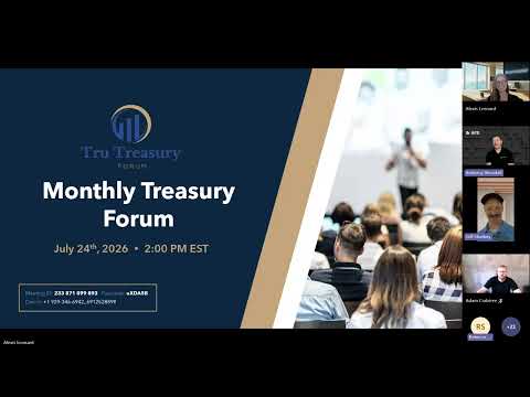 Tru Treasury Forum with Advanced Fraud Solutions