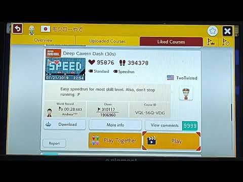 Getting World Record on a 394,000 Player Level (1,900,000 attempts) in SMM2 (with tutorial of how)
