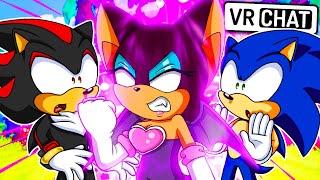Sonic & Shadow Meet Dark Rouge! (VR Chat)