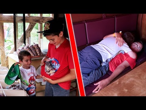 24 HEURES DANS UN PARC D'ATTRACTIONS - ENFERMÉS 😱