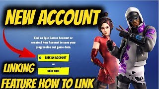 FORTNITE How To Link Epic Account On PS4 (NEW FEATURE)
