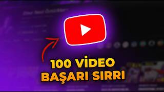 YOUTUBER NASIL OLUNUR? (100 Video Kuralı ile Kanal Büyütme)