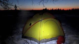 Telttur på Hedmarksvidda i 27 minusgrader