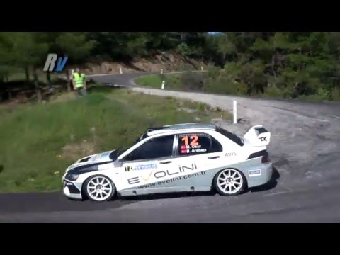 2016 Saygılı Rulman Ege Rallisi / Menderes Okur - Bora Arabacı / Mitsubishi Lancer Evo 9