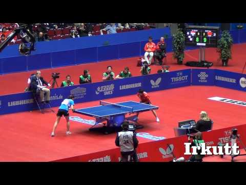 Guo Yue - Li Jiawei. 2012 WTTTC. Women's final. China vs. Singapore.