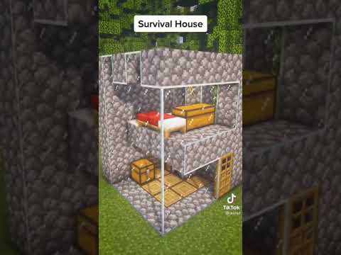 Minecraft | How to Build a Simple Survival House | Starter House