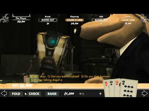 Poker Night 2 - Claptrap's Three Questions