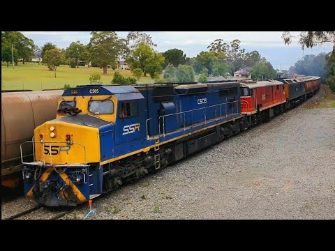 Coal Trains. Hunter Valley. Australia