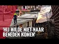 Politie urenlang bezig met verwarde man op bouwsteiger