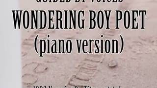 Guided By Voices - Wondering Boy Poet (piano version) [PCB video]