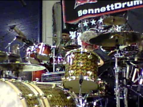 Tony Coleman performing at Woodstick Big Beat 2010