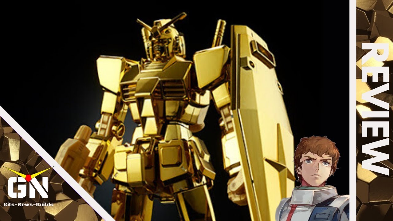 HG 1/144 RX-78-2 Gold Coating Gundam Base Limited Prize |  Review