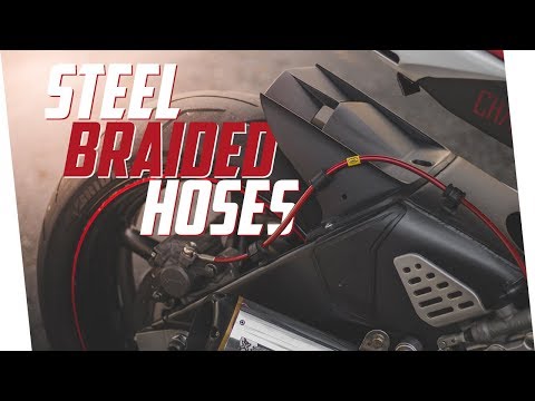 HEL Steel Braided Brake Lines Install | Yamaha R6