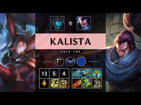 Kalista Top vs Yasuo - EUW Diamond Patch 25.08