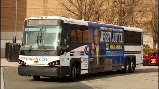 ᴴᴰ⁶⁰ Front POV: CoachUSA Rockland Coaches Route 9A GWB to New City onboard a 2019 MCI D4500CT