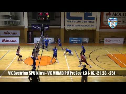 VK Bystrina SPU Nitra - VK MIRAD PU Presov VIDEO zostrih