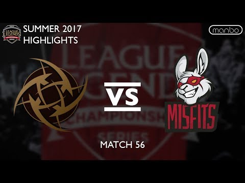 NIP vs MSF All Games Highlights EU LCS Summer 2017 Ninjas in Pyjamas vs Misfits LoL eSports