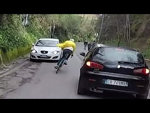 Don't try this at HOME , incredibile HillBombing brakeless of Wolfbotts