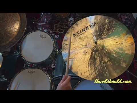 AMAZING Istanbul Mehmet Legend Dry Factory Crash 22” ONLY 1858 g DARK SMOKY FAST! image 9