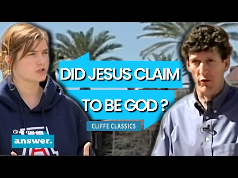 Cliffe Knechtle | Did Jesus Claim To Be God ? | Give Me an Answer