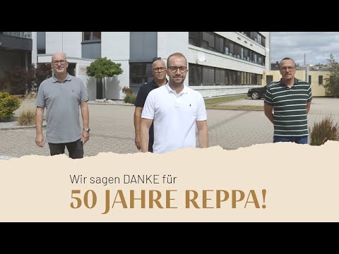 Wir sagen DANKE für 50 Jahre Reppa!