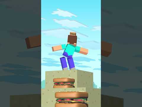 Sinabix - Whopper Song but in Minecraft! #shorts
