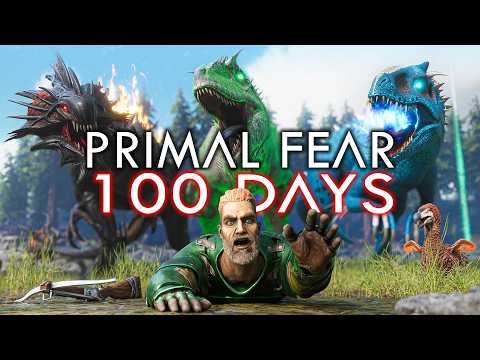 I Spent 100 Days In Primal Fear Hard Mode... Here's what happened