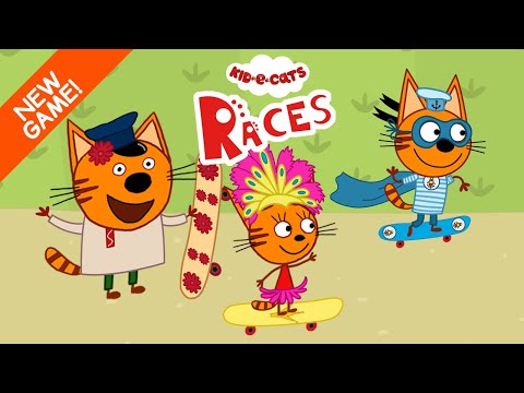 Kid-E-Cats Skateboard Racing Video
