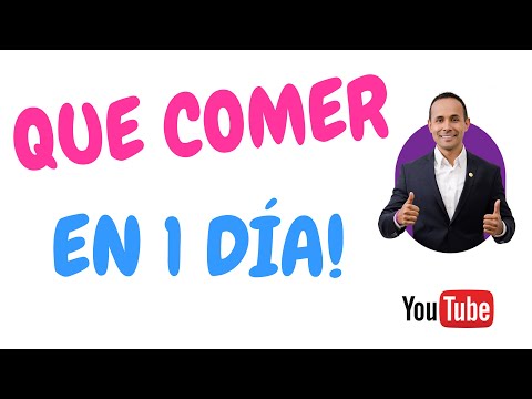 QUE COMER 1 DIA.