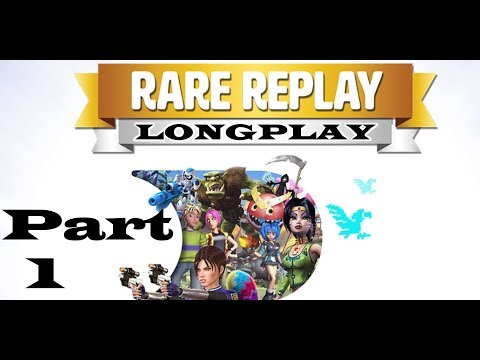 Rare Replay LONGPLAY Part 1 -- Jetpac, Sabre Wulf & Slalom Walkthroughs