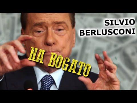 Silvio Berlusconi - miliarder skandalista - Na Bogato