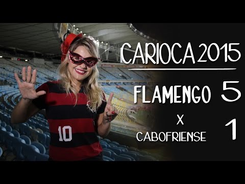 Flamengo 5x1 Cabofriense  - Carioca 2015