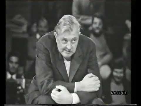 JACQUES TATI  Italian television 1971