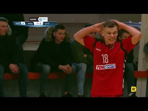 BETSAFE-Futsal A lygos XVII turo rungtynių santrauka: Pramogos-SC - Vytis