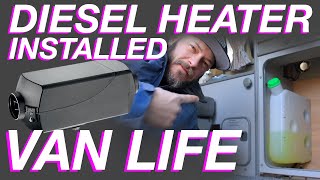 Chinese Diesel Heater Install In a Volkswagen Westfalia - Living The Van Life