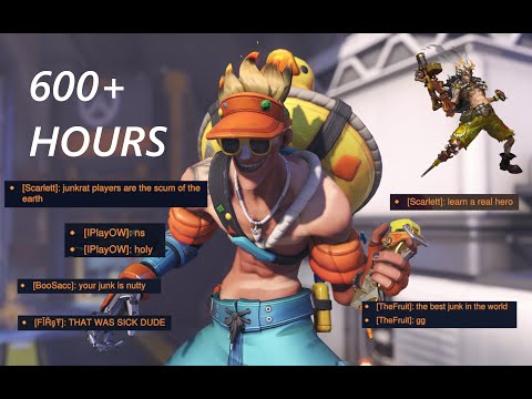 Streamers React To My Junkrat (600+ Hours)