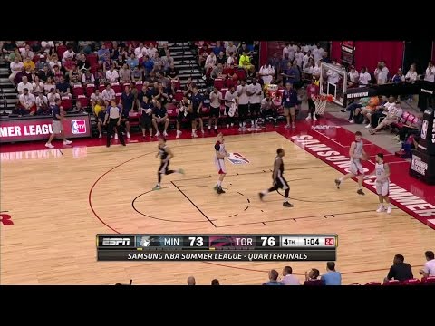 Tyus Jones Racks Up 21 Points, 8 Assists vs. Raptors (Vegas Summer League)