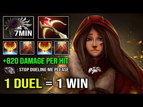 1 DUEL = 1 WIN 7Min Blade Mail Legion Commander +821 Damage Brutal Hit Like a Truck Dota 2