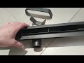 Купить душевые трапы щелевые для душа черные devit UN7033B Universal Slim Душевой канал 70 из нержавеющей стали, сифоном и декоративной накладкой в Киеве vannaja.kiev.ua