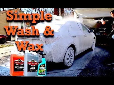 Simple Wash & Wax With Meguiar's HyperWash and Hybrid Ceramic Wax