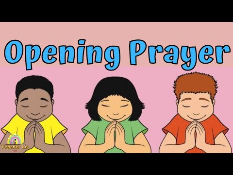 Classroom Opening Prayer | Short Opening Prayer | Face to Face opening prayer with voice over