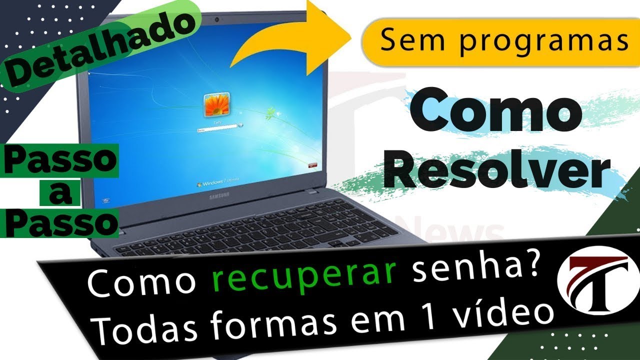 How to recover Windows 7 password | all forms without programs