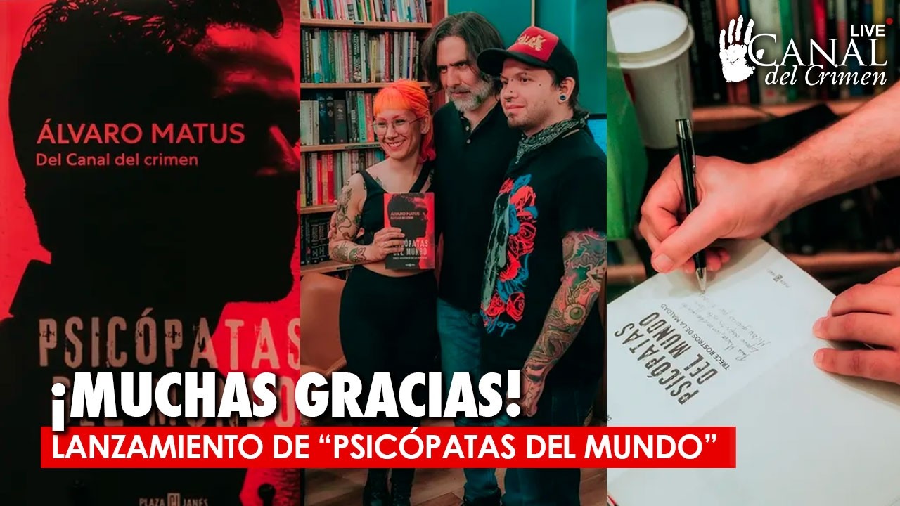 Café en vivo 188 - ¡MUCHAS GRACIAS! LANZAMIENTO DE "PSICÓPATAS DEL MUNDO"