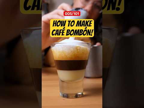 Café Bombón: deliciosa receita de café espanhol - 101 maneiras de saborear café em casa