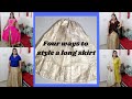 Pavada Tho Jimmikkulu Styling With Skirt Bangarubomma Vlogs